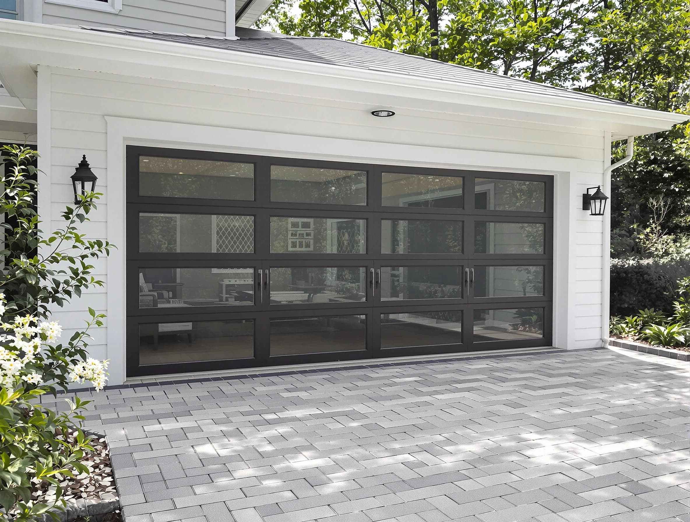 Glenshaw Garage Door Repair design specialist presenting custom garage door options to Glenshaw homeowner