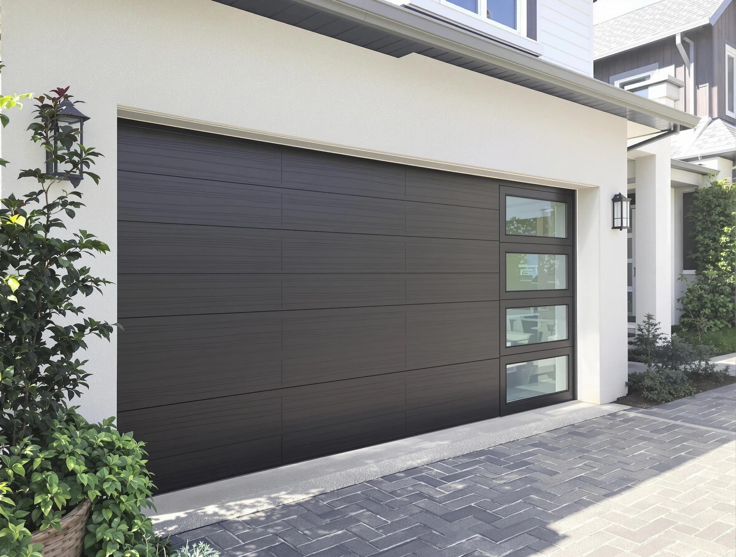 Custom garage door installation by Glenshaw Garage Door Repair in Glenshaw