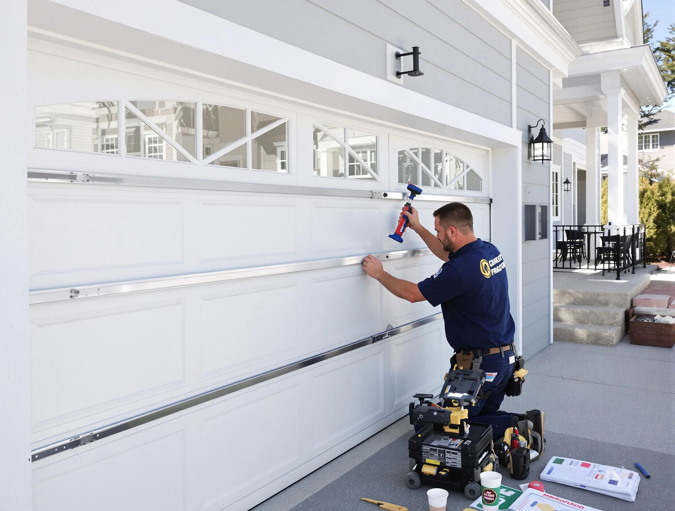 Professional garage door installation by Glenshaw Garage Door Repair in Glenshaw