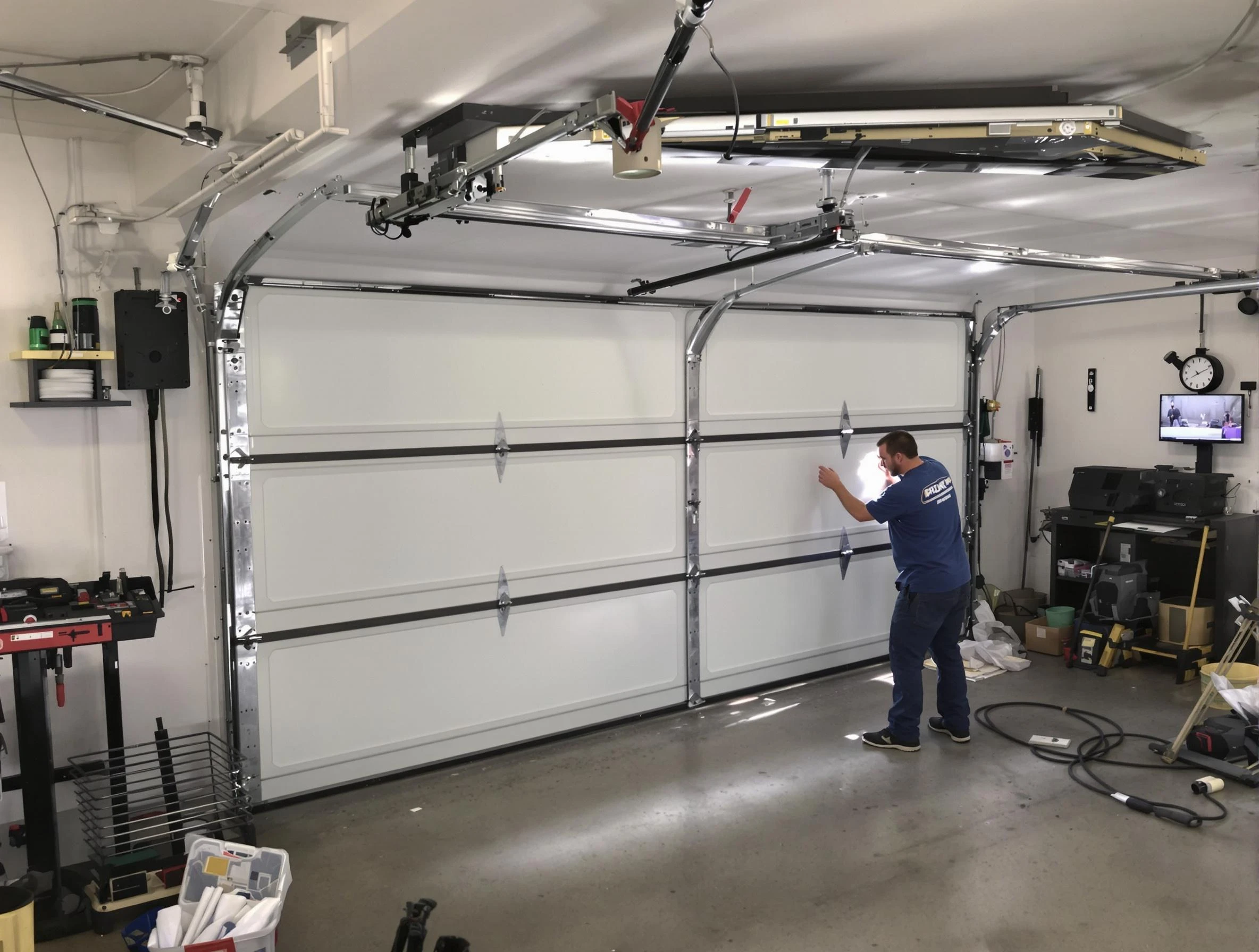 Professional garage door repair service by Glenshaw Garage Door Repair in Glenshaw