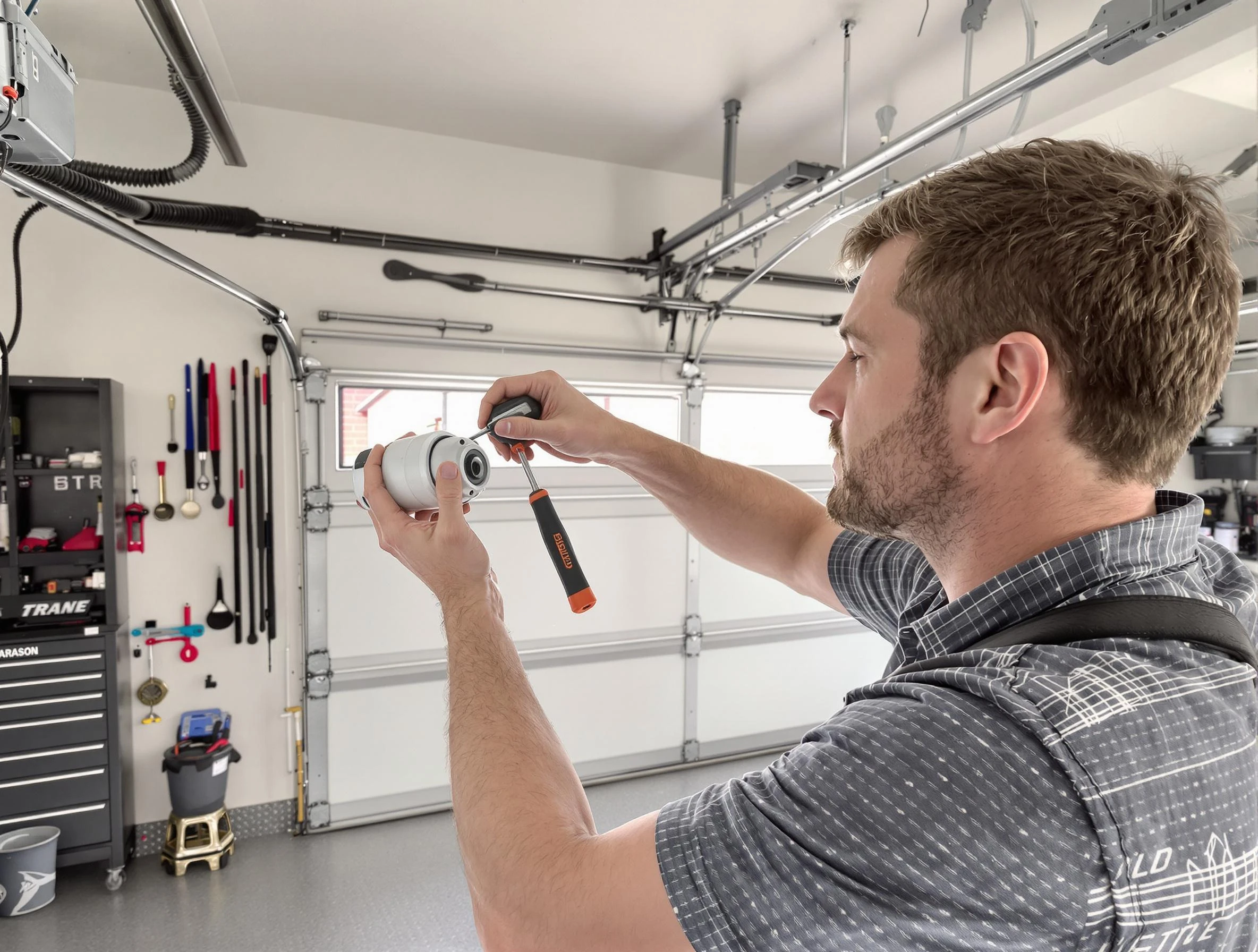 Garage door opener repair service by Glenshaw Garage Door Repair in Glenshaw